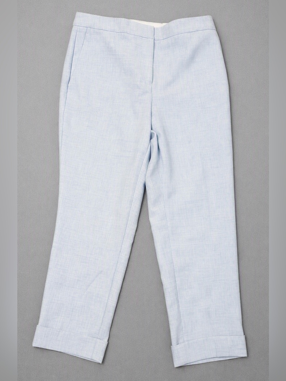 Ann Taylor Light Blue Cropped Dress Pants